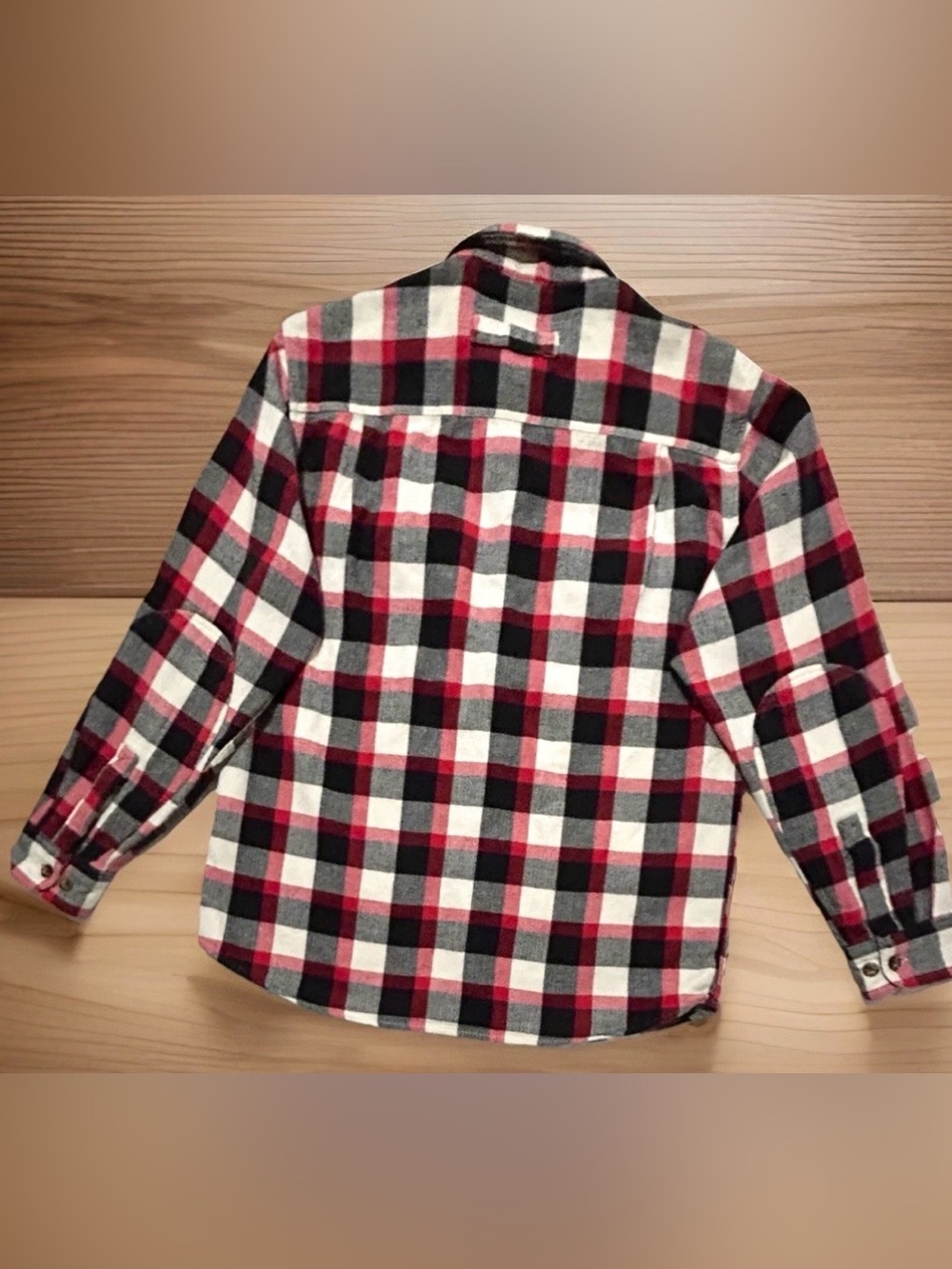 VTG Woolrich Men’s Classic Flannel Buffalo Plaid 100% Cotton Shirt L - Picture 8 of 11